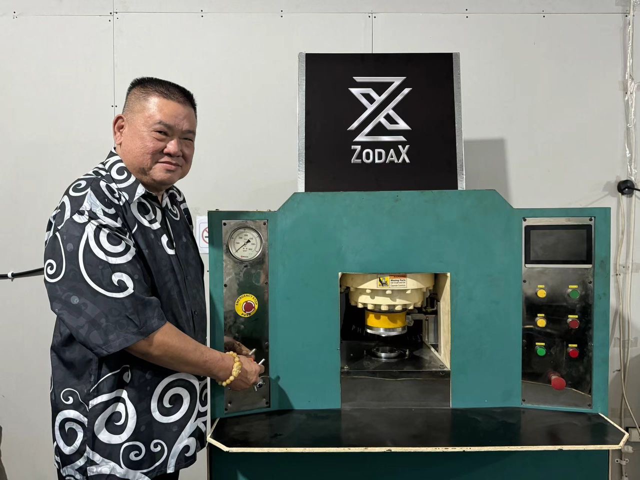 Gold printing machine